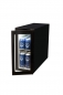 Mobile Preview: Mini POS-Glastürkühlschrank – GCGD8 schwarz